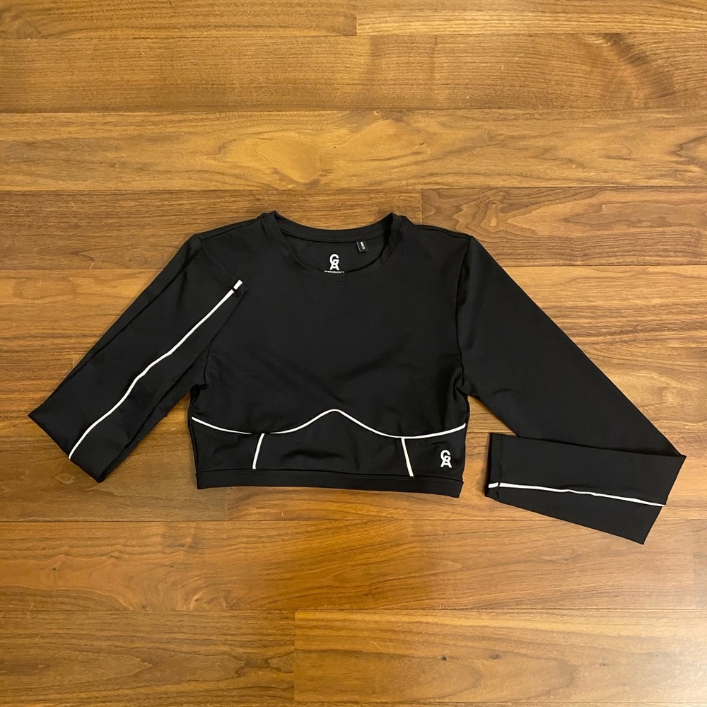 NWOT Good American Long Sleeve Workout Top